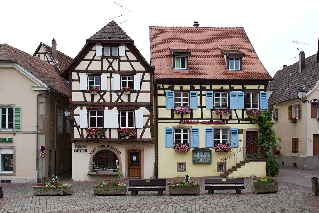 eguisheim elzas vogezen hdr france frankrijk vosges Egisheim kapel van Saint-Leon-IX Notre-Dame de Pitie